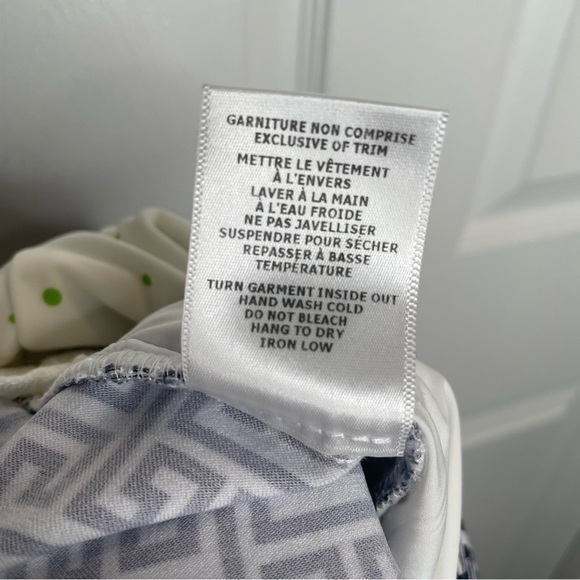 Swing Control Ankle Golf Pants Tummy Control Geometric Athleisure Greek Key 6 - Picture 13 of 13